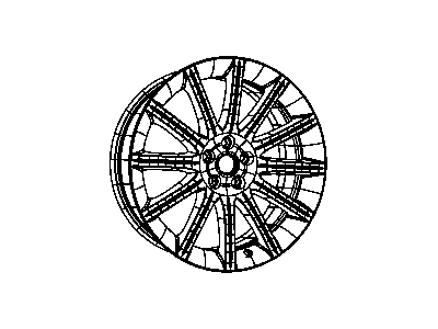 Mopar 1SZ88DX8AA Wheel Aluminum