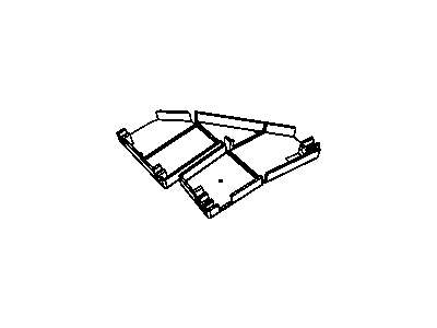 Jeep 5105811AA SHIELD Fuel Line