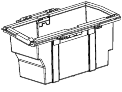 Ram Battery Tray - 68169811AB