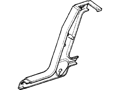 Jeep 5EW91TC3 EXTENSION B Pillar