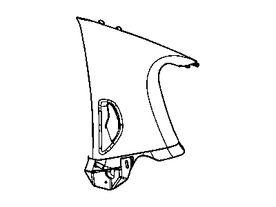 Dodge 1GQ13DX9AF MOLDING C Pillar