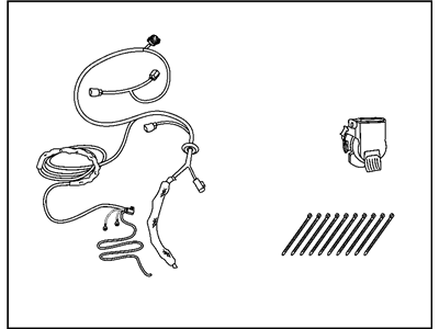 Dodge 82210642AD WIRING KIT Trailer Tow - 7 Way