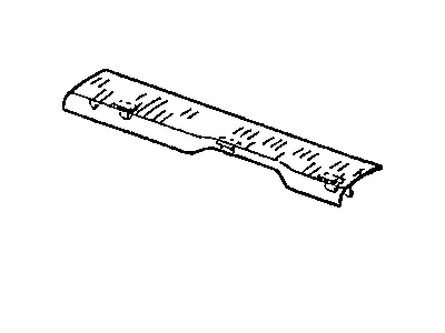 Jeep 5JQ20XDVAB SILL COVER Interior Front