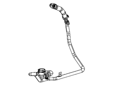 Jeep 68299339AD HOSE Radiator Outlet