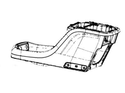 Chrysler Pacifica Center Console Base - 5RJ941D2AH