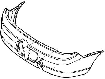2004 Dodge Neon Bumper - 5114171AB