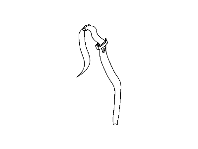 Mopar 5HQ36BD1AH Seat Belt Front Outer