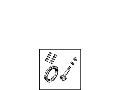 Ram 68088164AA GEAR KIT Ring And Pinion