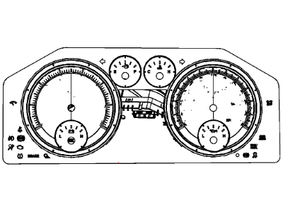 Ram 3500 Instrument Cluster - 68242850AB