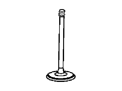 Jeep 53022088AB VALVE Exhaust Standard