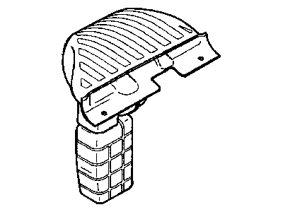 Dodge MR355479 DUCT Fresh Air Intake