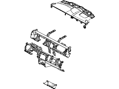 Chrysler 1FU611DBAM PANEL Instrument Panel