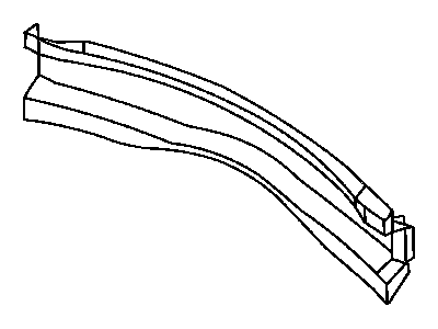 Chrysler 5054638AB PANEL Liftgate Sill Outer