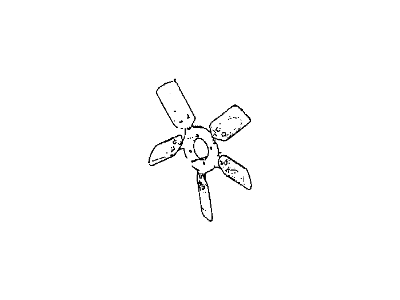 Jeep Engine Cooling Fan - 52004266