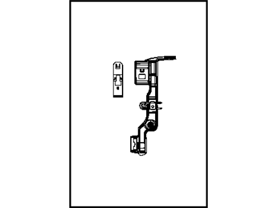 Ram 68222826AB BRACKET Headlamp Panel