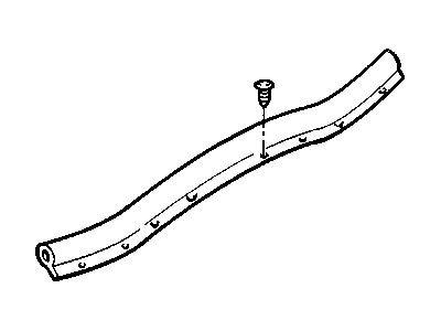 Dodge 55055842AA SEAL Hood