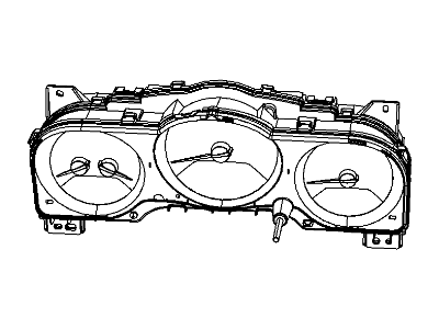 Dodge Nitro Instrument Cluster - 56044993AF