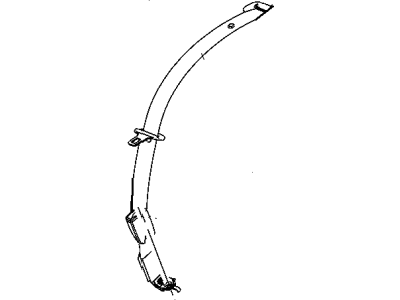 2008 Dodge Magnum Seat Belt - 1BY481J3AB