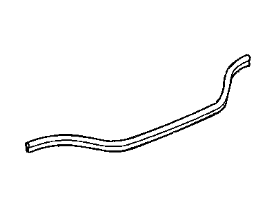 Jeep 55394851AA WEATHERSTRIP Hood