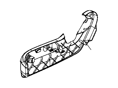 Dodge 1JB131D5AA SHIELD Driver Outboard
