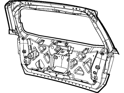 Mopar 1DA24ZZZAC Liftgate