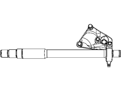 Dodge 5085097AC SHAFT Intermediate