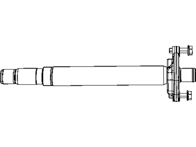 Dodge 5273469AE SHAFT Intermediate