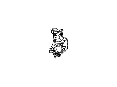 Ram 68213860AA KNUCKLE Front