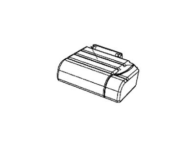 Jeep 1XD35VT9AA Cover - Rear Seat Cushion