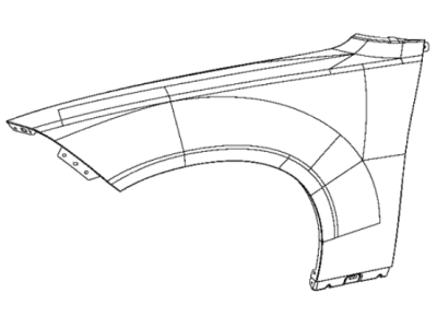 Dodge Charger Fender - 68418842AD