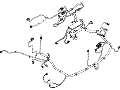 Mopar 5084666AB Wiring Headlamp And Dash