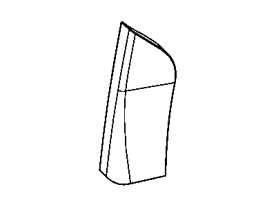 Mopar 1TS94DX9AA Bezel Front Door Mirror
