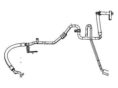 Ram C/V A/C Hose - 68142917AA