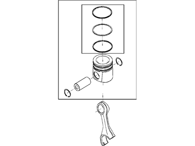 Ram 2500 Piston - 68005277AA