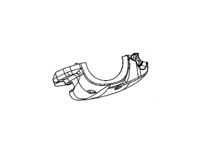 Jeep Compass Steering Column Cover - 6GE10DX9AA