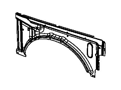 Jeep 55395894AD PANEL Quarter Inner