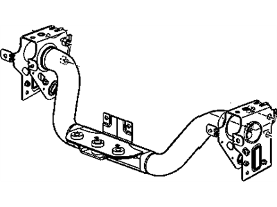 Dodge 52110373AG RECEIVER KIT Trailer Tow