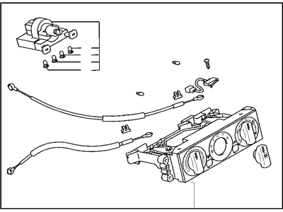 Chrysler MR500060 CONTROL Heater