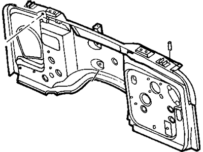 Jeep Wrangler Dash Panels - 55174644AN