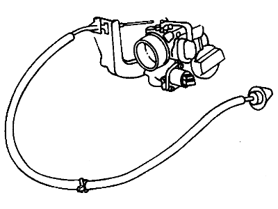 Dodge 4612273 CABLE Throttle Control