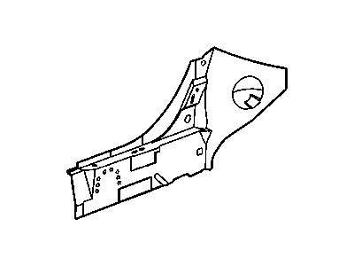 Chrysler 4878692AD EXTENSION Side Sill