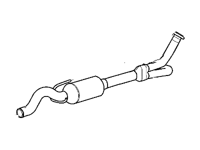 2002 Dodge Durango Catalytic Converter - 52103390AE