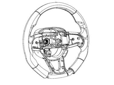 2020 Dodge Challenger Steering Wheel - 7AW05DX9AA