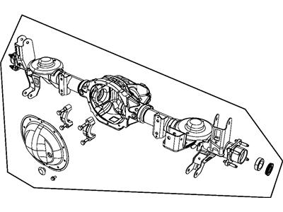 Mopar 68004047AB Housing Axle