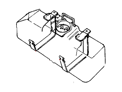 Dodge 5019197AD TANK Fuel