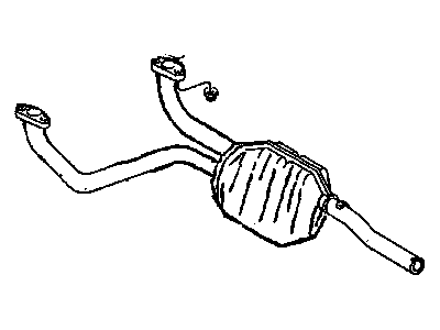 Dodge Ram 2500 Catalytic Converter - 52103201AD