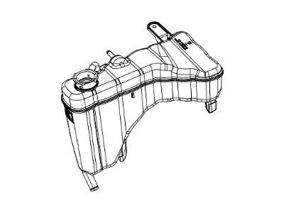 Chrysler Coolant Reservoir - 52014521AE