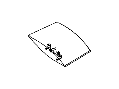 Chrysler 55364761AB KIT License Plate Fastener