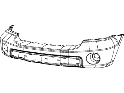 Dodge Durango Bumper - 1FJ911D7AA