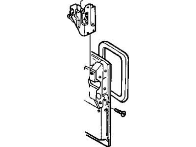 Jeep 55074947AC LATCH Tailgate